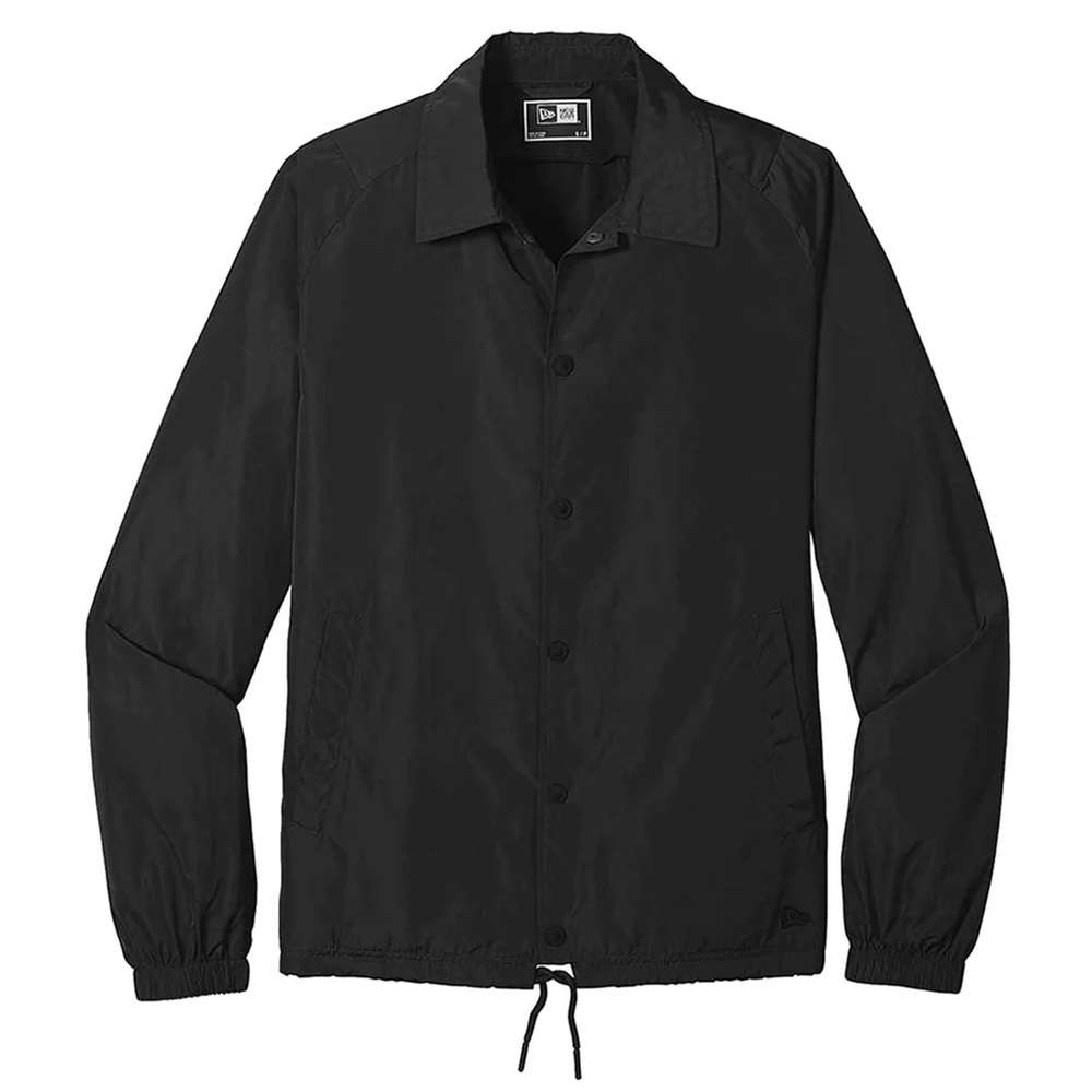 New Era Men's Black Coach's Jacket - Brand new! Size small - Picture 1 of 6